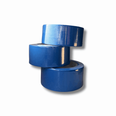 Niebieska taśma malarska do zabezpieczania powierzchni podczas malowania