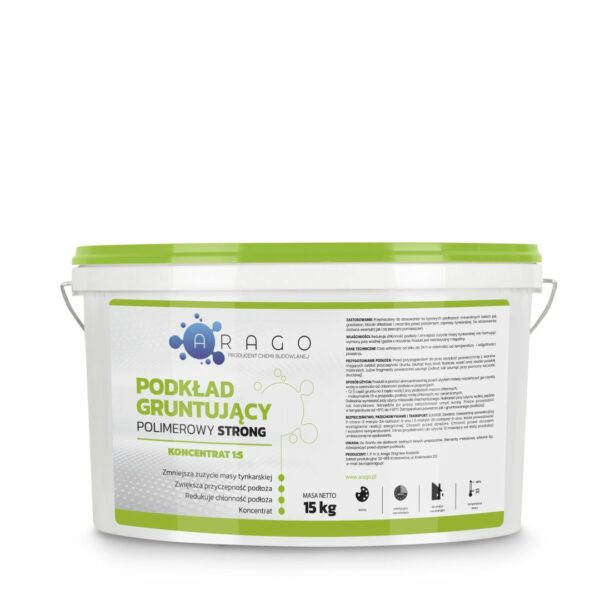 Podklad Gruntujący Polimerowy STRONG_1 PODKŁAD GRUNTUJĄCY POLIMEROWY 1:5